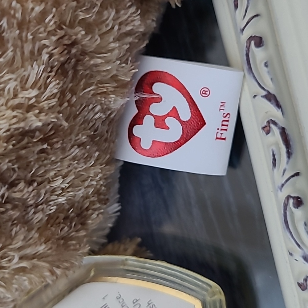 TY Beanie Baby Fins - Picture 4 of 6